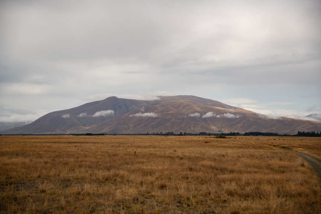 Radabenteuer in Neuseeland: Von Lake Tekapo zurück nach Twizel – Eine Etappe im Nebel